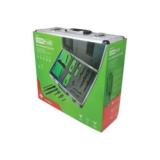 Coreplus DCDKIT11 Diamond Dry Core Drill Bit Set, 11 Piece CorePlus - RockBottom Northampton