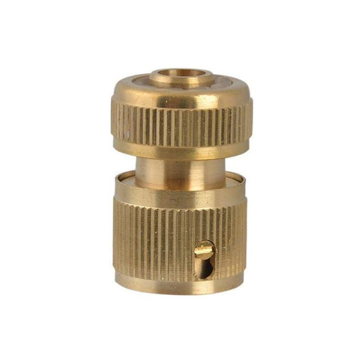 Faithfull Brass Female Water Stop Connector 12.5mm (1/2in) Faithfull - RockBottom Northampton