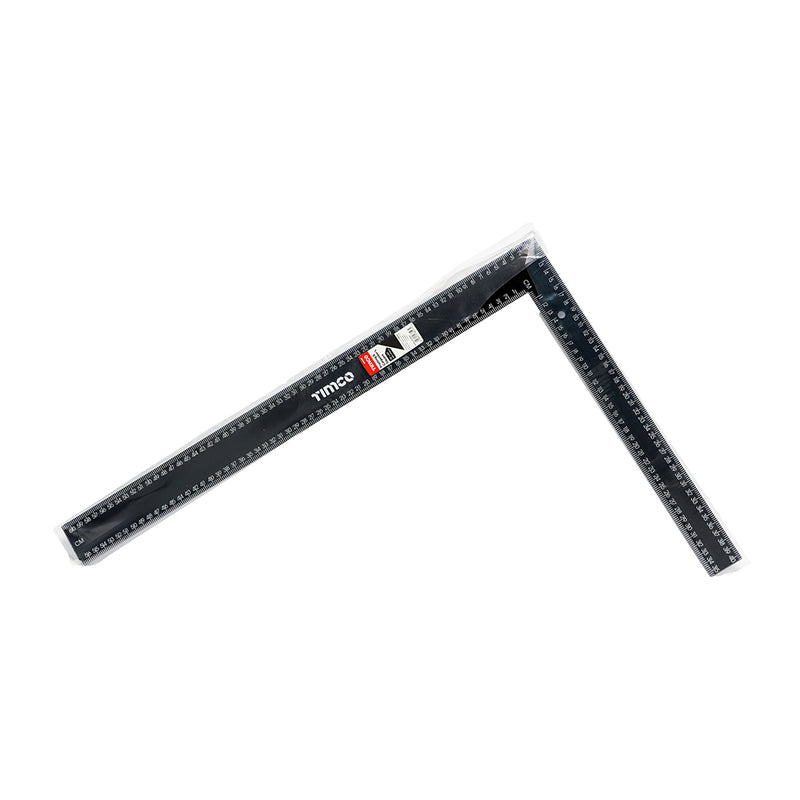TIMCO Framing Square, Carpenters Square, L Shaped 90 Degree Square, Double Sided Right Angle Square