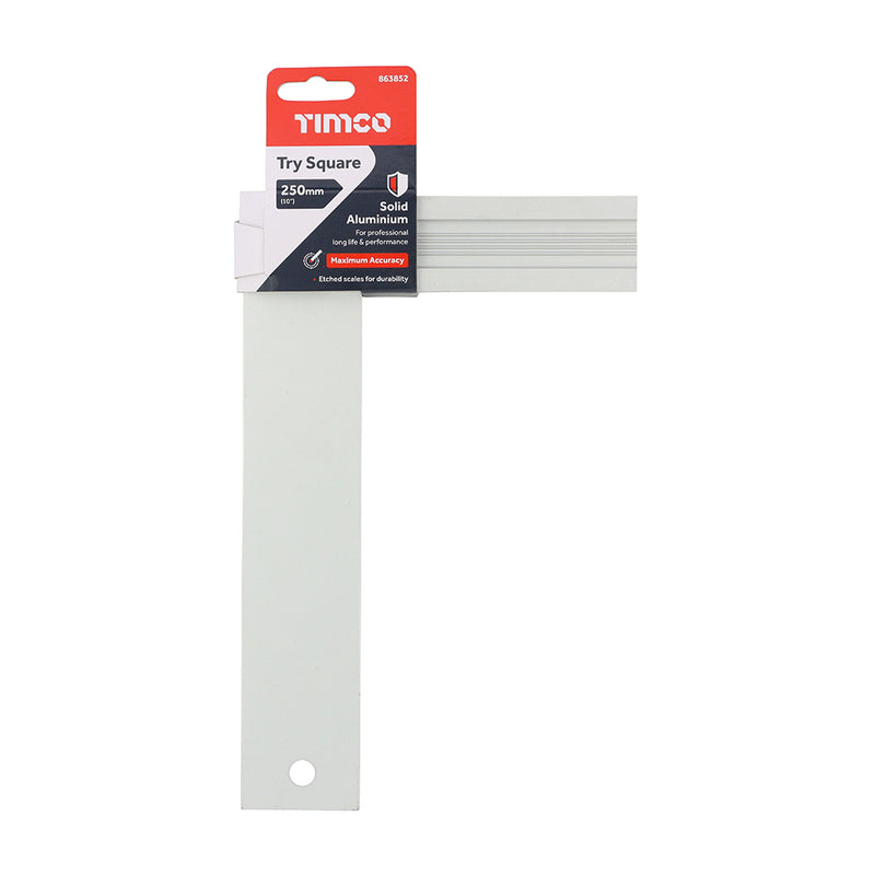 TIMCO Try Square, Engineers Precision Square, Carpentry Square