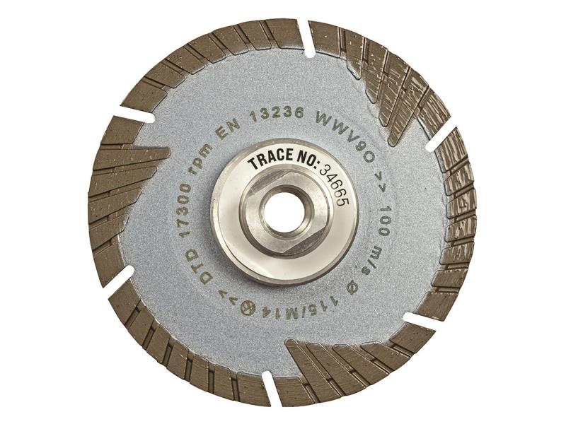 MEXCO - FCXCEL Grade Flush Cut Diamond Blade 115 x 22mm