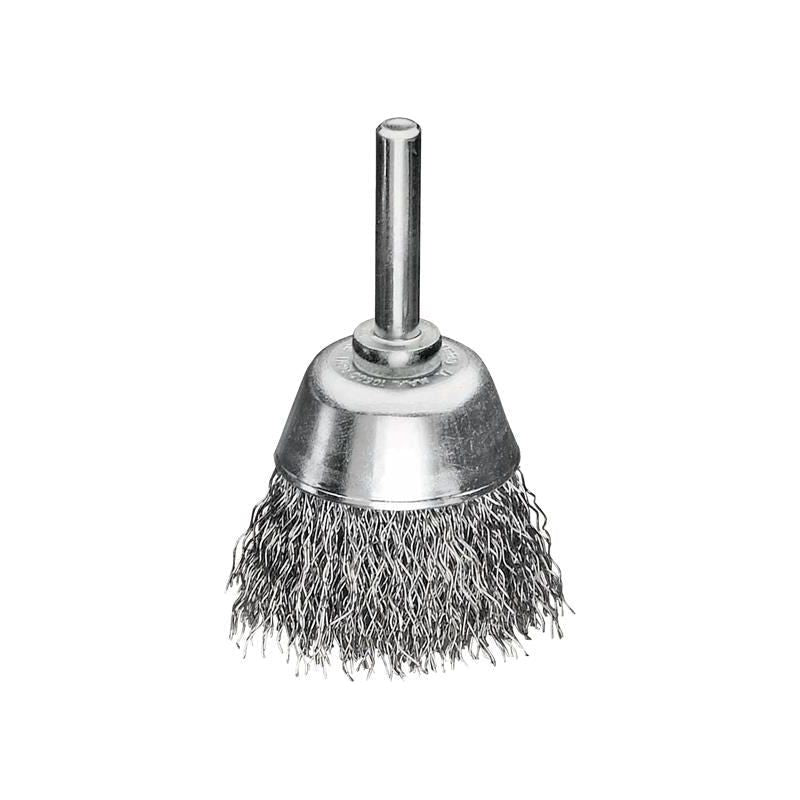 Lessmann Cup Brush with Shank D70mm x H25, 0.30 Steel Wire Lessmann - RockBottom Northampton