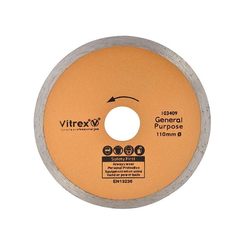 Vitrex Standard Diamond Blade 110mm Vitrex - RockBottom Northampton
