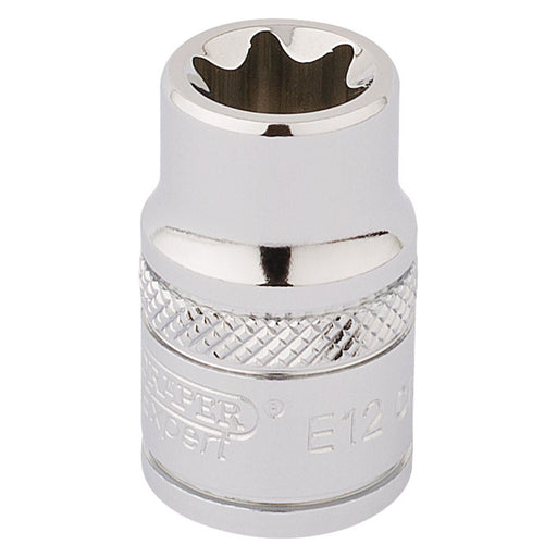 Draper TX-STAR Socket, 3/8" Sq. Dr., E12 34187 Draper - Town Tools 