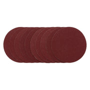 Draper Sanding Discs, 125mm, Hook & Loop, 80G (Pack of 10) 02694 Draper - Town Tools 