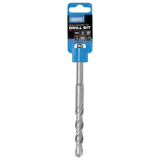 Draper SDS Plus Centric Tip Drill Bit, 14.0 x 160mm Draper - Town Tools