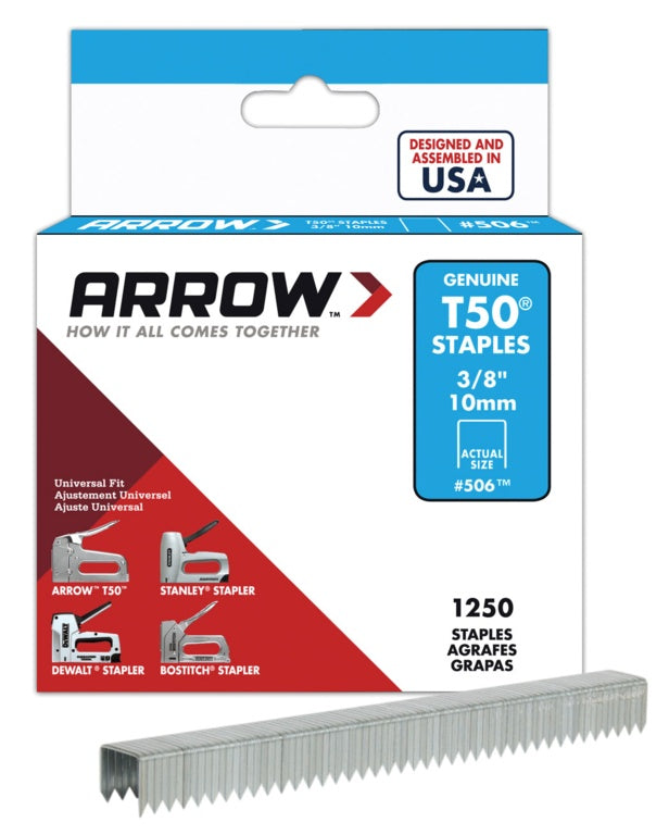 Arrow T50 Staples 10mm (1250)