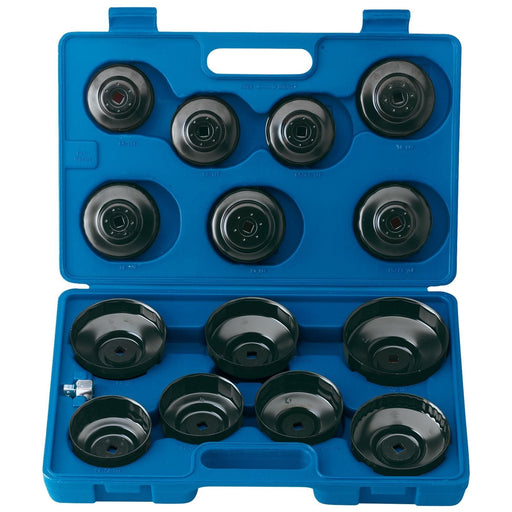 Draper Oil Filter Cup Socket Set, 3/8" Sq. Dr. (15 Piece) 40105 Draper - Town Tools 