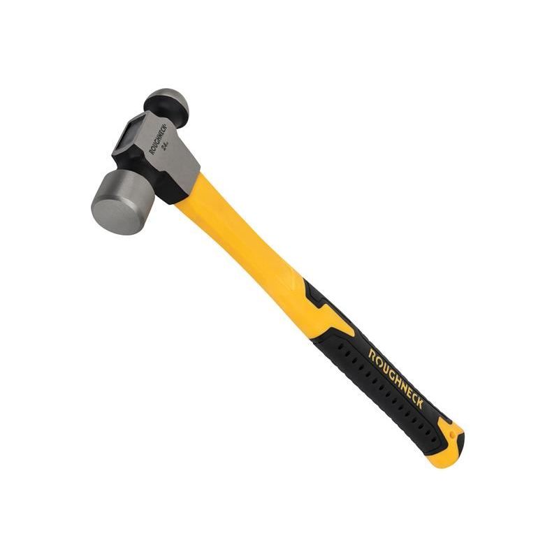 Roughneck Ball Pein Hammer Fibreglass Shaft 680g (24oz) Roughneck - RockBottom Nothampton