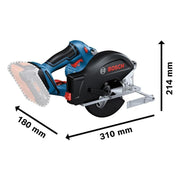 Bosch GKM 18V-50 Professional Metal Circular Saw 18V Bare Unit Bosch - RockBottom Northampton