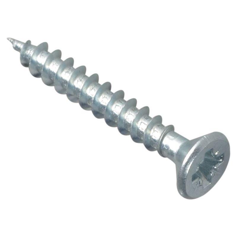 Forgefix Multi-Purpose Pozi Compatible Screw CSK ST ZP 4.0 x 30mm Forge Pack 30 ForgeFix - RockBottom Northampton
