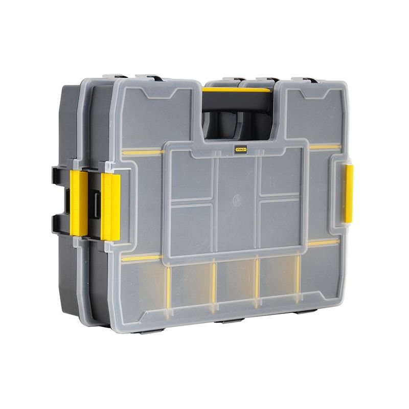 Stanley® Hand Tools SORTMASTER™ Junior Stackable Organisers Bonus Twin Pack STANLEY® Hand Tools - RockBottom Nothampton