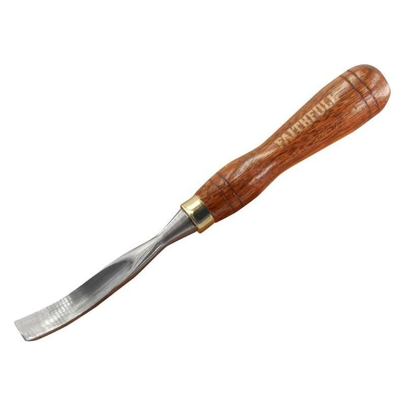 Faithfull Curved Gouge Carving Chisel 12.7mm (1/2in) Faithfull - RockBottom Northampton