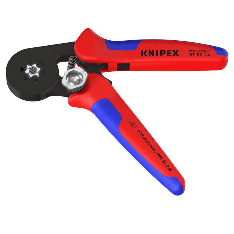 Draper 87800 KNIPEX 97 53 14 SB Self- Adjusting Crimping Pliers, 2 x 10 mm&sup2;, 180mm