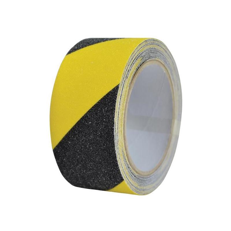 Faithfull Anti-Slip Tape 50mm x 5m Black & Yellow Hazard Faithfull - RockBottom Northampton