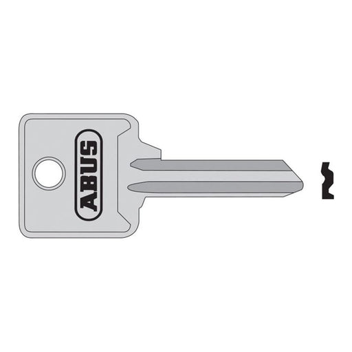 Abus Mechanical 85/40 40mm Right Hand Key Blank ABUS Mechanical - RockBottom Northampton 