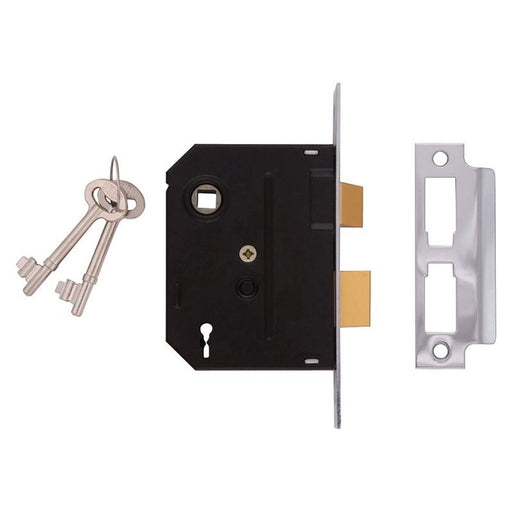 Union 2295 2 Lever Mortice Sashlock Polished Brass 63mm 2.5in Box UNION - RockBottom Northampton