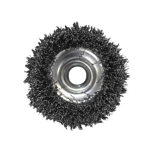 Faithfull Wire Cup Brush 80mm M14x2, 0.30mm Stainless Steel Wire Faithfull - RockBottom Northampton