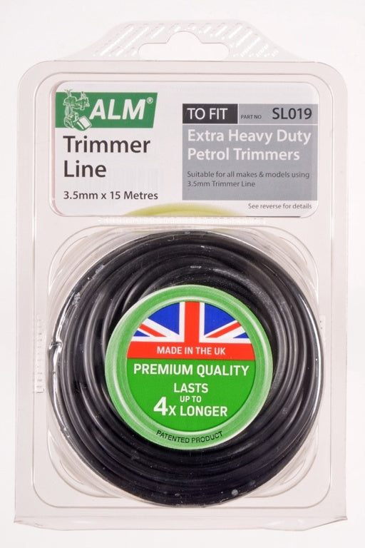 ALM Trimmer Line -  Black 3.5mm x 15m