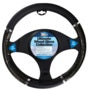 Streetwize Steering Wheel Glove Black/Grey Metallic Effect