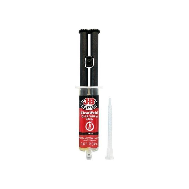 J-B Weld ClearWeld™ Epoxy Syringe 14ml J-B Weld - RockBottom Northampton