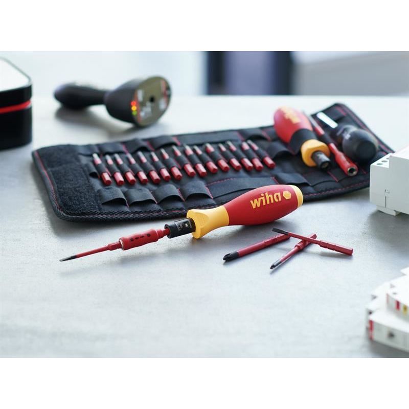 Wiha TorqueVario®-S electric Screwdriver Set, 19 Piece Wiha - RockBottom Northampton