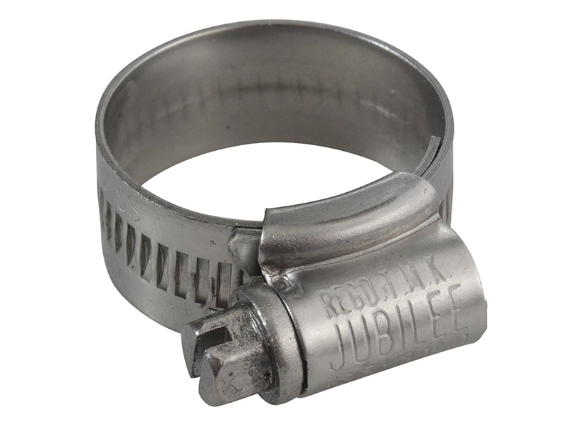 Jubilee® 0X Stainless Steel Hose Clip 18 - 25mm (3/4 - 1in)