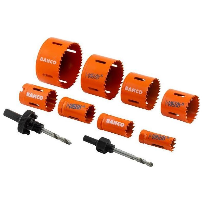 Bahco Electrician's Bi-Metal Holesaw Set, 10 Piece Bahco - RockBottom Northampton