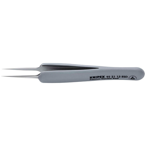 Draper Knipex 92 21 13 ESD Precision Tweezers with rubber handles ESD, 112mm Draper - Town Tools