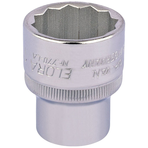 Draper Elora Bi-Hexagon Socket, 1/2" Sq. Dr., 1" 24476 Draper - Town Tools 