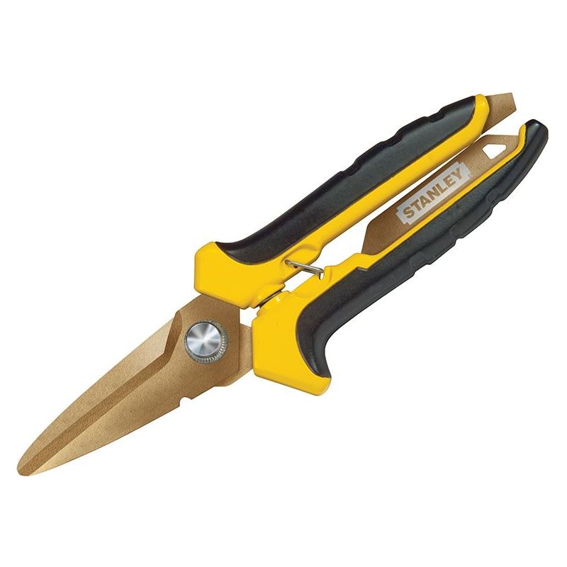 Stanley® Hand Tools Titanium Coated Shears Straight Cut 200mm STANLEY® Hand Tools - RockBottom Nothampton