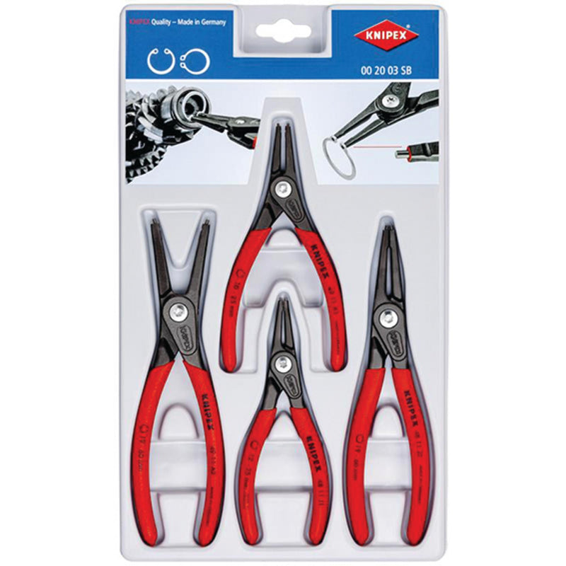 Draper 89703 KNIPEX 00 20 03 SB Precision Circlip Pliers Set