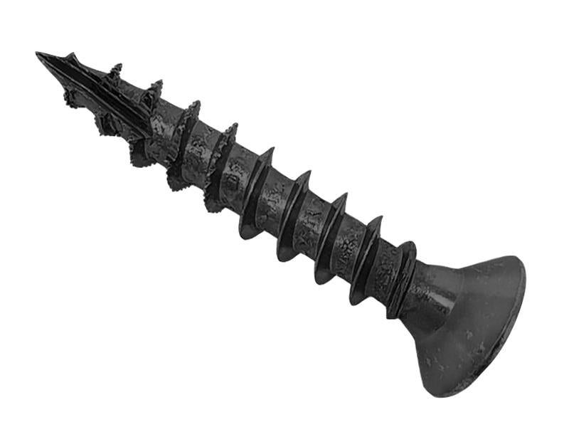 ForgeFix Multi-Purpose Pozi Screw CSK ST Black 4.0 x 25mm ForgePack 20