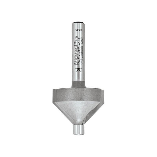 Trend 10H/1 x 1/4 TCT Pin Guided Chamfer / Bevel 45° 10 .0 x 14.0mm Trend - RockBottom Northampton