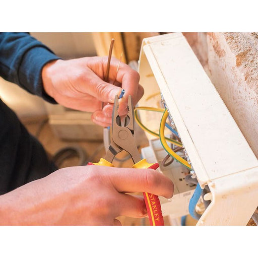 Stanley® Hand Tools FatMax® Combination Pliers VDE 160mm STANLEY® Hand Tools - RockBottom Nothampton