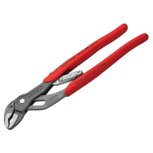 Knipex SmartGrip® Water Pump Pliers PVC Grip 250mm Knipex - RockBottom Northampton