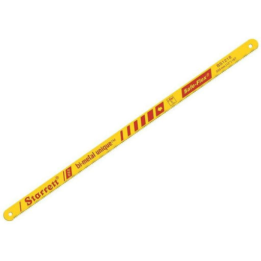 Starrett Bi-Metal Unique Safe-Flex Hacksaw Blades 300mm (12in) x 18 TPI Box 50 Starrett - RockBottom Nothampton