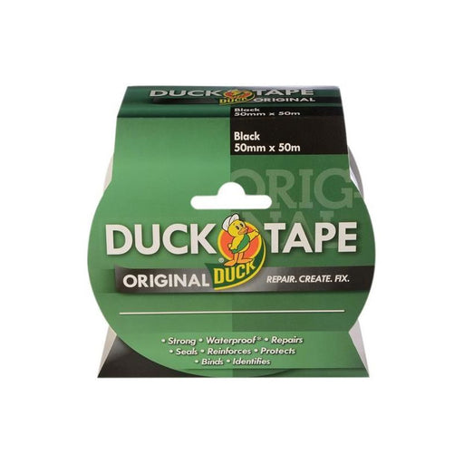 Shurtape Duck Tape® Original 50mm x 50m Black Shurtape - RockBottom Nothampton