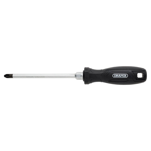 Draper Phillips Hard Grip Screwdriver, PH3 x 150mm Draper - Town Tools