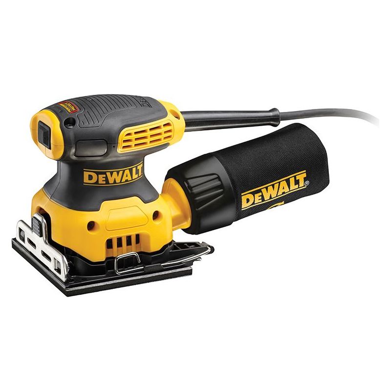 Dewalt Power Tools DWE6411 1/4 Sheet Palm Sander 230W 240V DeWALT Power Tools - RockBottom Northampton