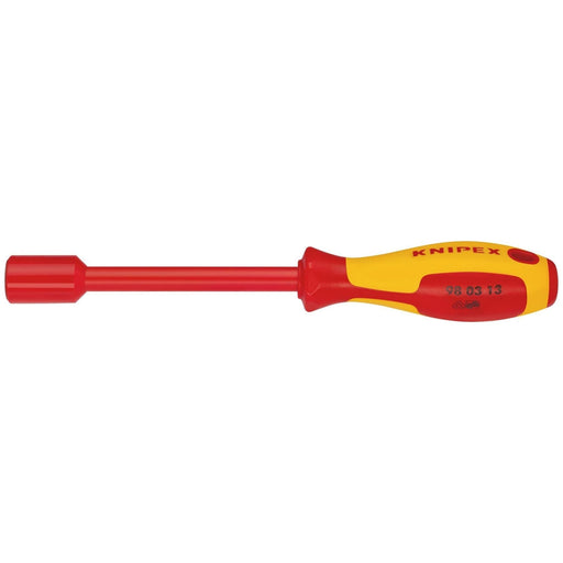 Draper Knipex 98 03 13 VDE Insulated Nut Driver, 13.0 x 125mm Draper - Town Tools