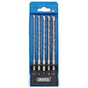 Draper SDS Plus Centric Tip Drill Bit Set (5 Piece) Draper - Town Tools