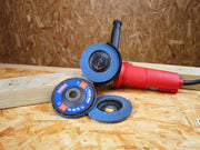 Faithfull Zirconia Abrasive Jumbo Flap Disc 115 x 22mm 80 Grit (3 Pack) Faithfull - RockBottom Northampton