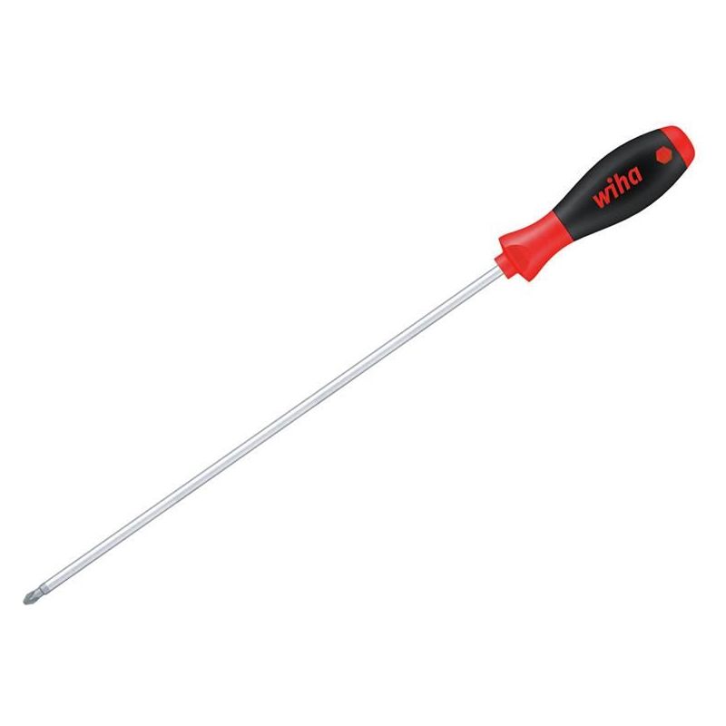 Wiha SoftFinish® Screwdriver Pozidriv PZ2 x 300mm Wiha - RockBottom Northampton