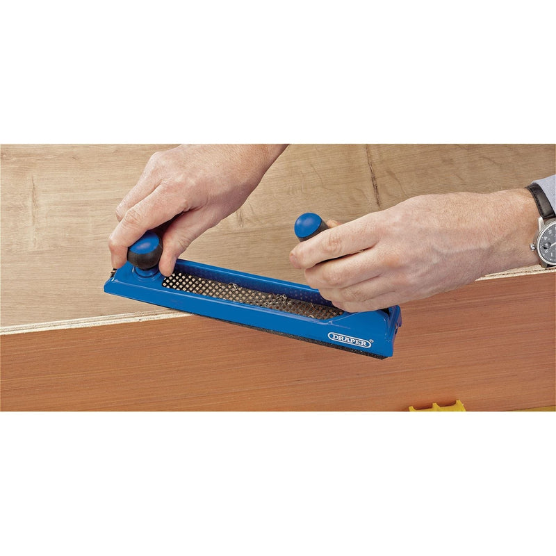 Draper Adjustable Handle Multi-Rasp Wood Plane, 255mm 13848 Draper - Town Tools 