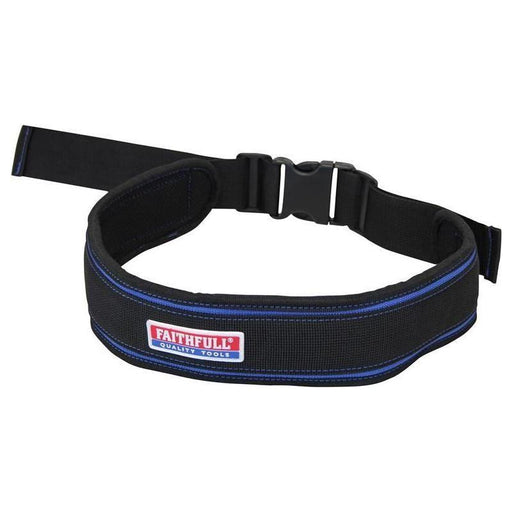 Faithfull Light Padded Waist Belt 2100D Nylon Faithfull - RockBottom Northampton