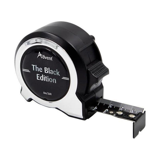 Advent Black Edition Tape 8m/26ft (Width 25mm) Advent - NorthantsTrade Northampton 