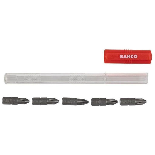 Bahco Screwdriver Bit Pen Display, 60 Piece Bahco - RockBottom Northampton