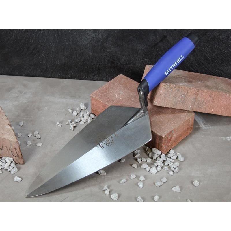 Faithfull Prestige Professional Brick Trowel Set, 4 Piece Faithfull - RockBottom Northampton