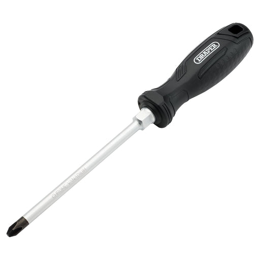 Draper Phillips Hard Grip Screwdriver, PH3 x 150mm Draper - Town Tools